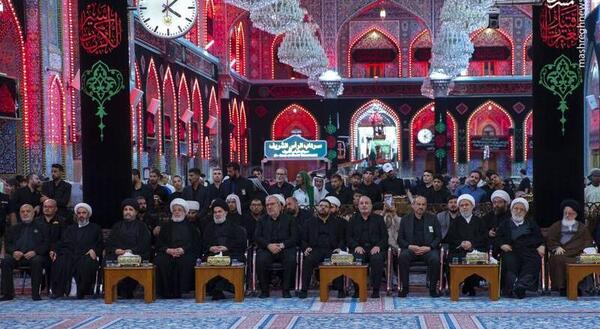 عکس شیخ حسین انصاریان با علی انصاریان