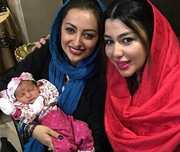 عکس ارشا اقدسی وهمسرش