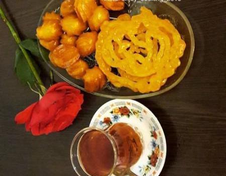 عکس ماه رمضان زولبیا بامیه