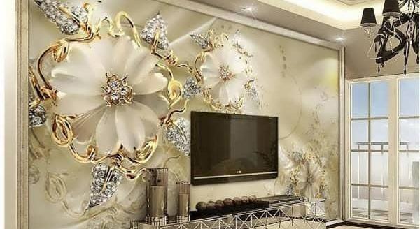 عکس کاغذ دیواری سه بعدی جدید