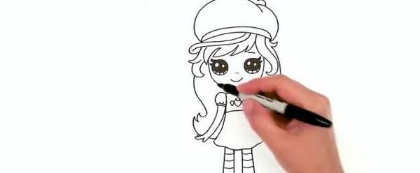 عکس نقاشی دختر هفت ساله