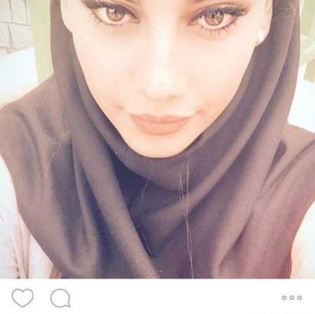 عکس با مقنعه