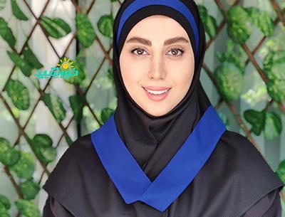 عکس با مقنعه