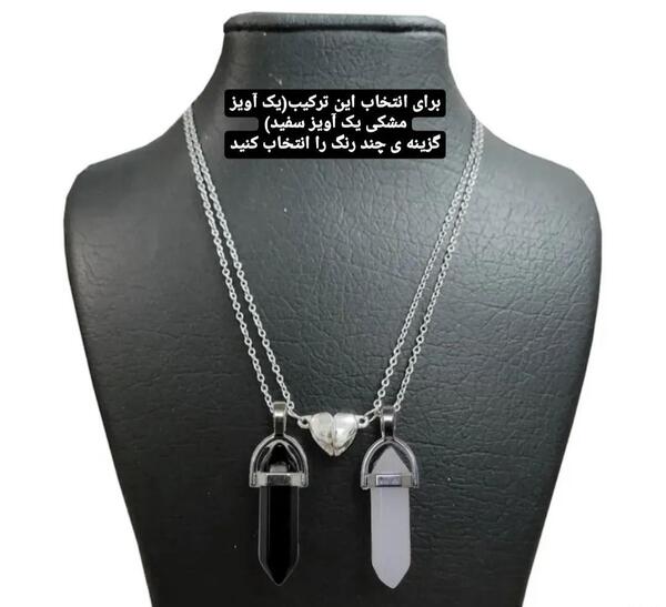 عکس گردنبند نقره دخترانه