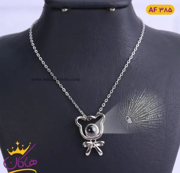 عکس گردنبند نقره دخترانه