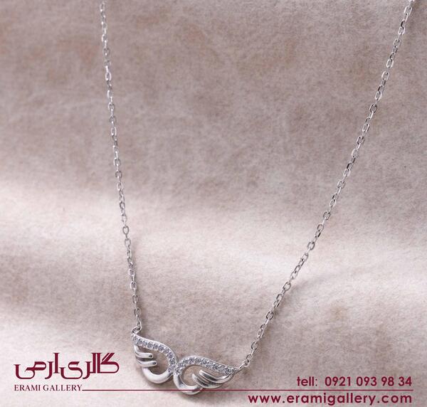 عکس گردنبند نقره دخترانه