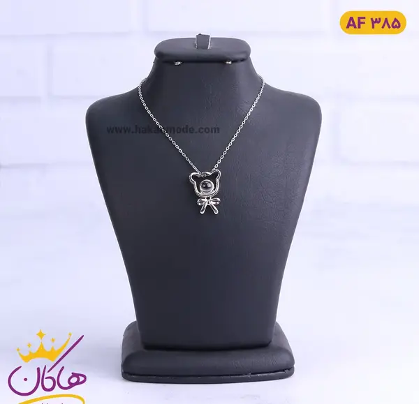 عکس گردنبند نقره دخترانه