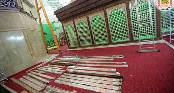 عکس ضریح قدیمی امام حسین