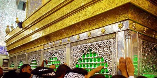 عکس ضریح قدیمی امام حسین