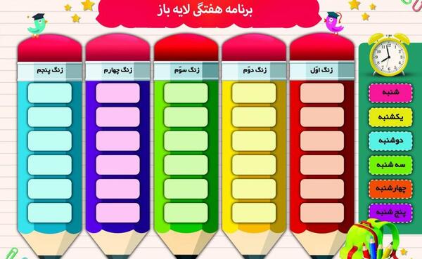 عکس نقاشی کودکانه طرح تشویقی