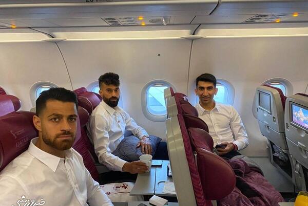عکس پرسپولیسی ها در قطر