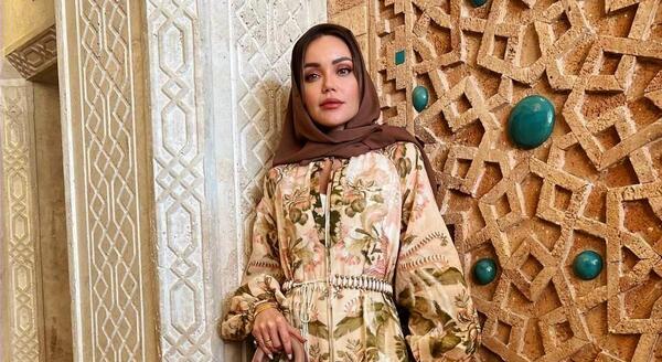 عکس تخت جمشید برفی