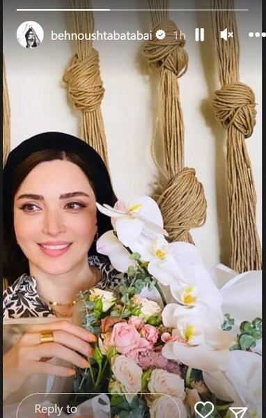 عکس همسر جدید بهنوش طباطبایی