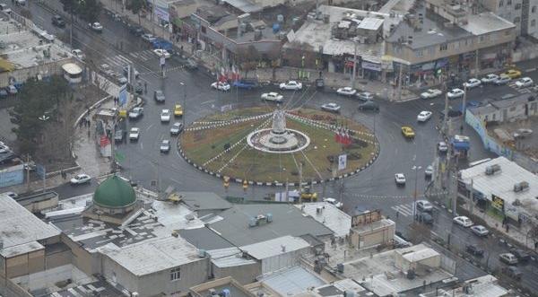 عکس هوایی فردیس کرج