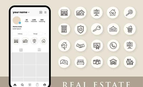 عکس برای دسته بندی هایلایت اینستا