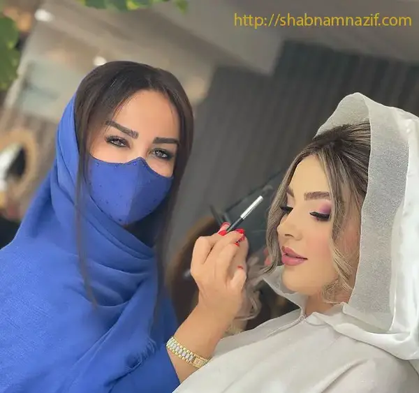 عکس پدر شبنم نظیف