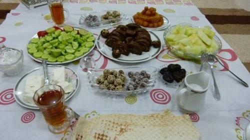 عکس سفره رمضان