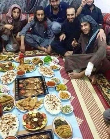 عکس سفره رمضان