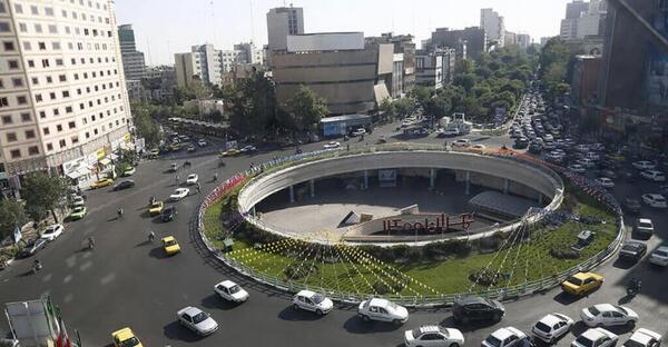 عکس از خیابان جابر انصاری اصفهان
