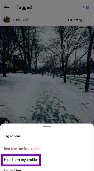 چگونه روی عکس اینستا تگ کنیم