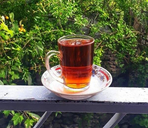 عکس چای صبحانه