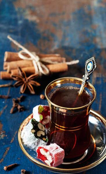 عکس چای صبحانه
