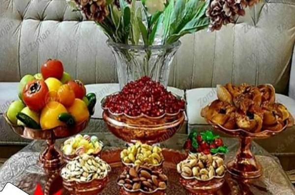 عکس ظروف یکبار مصرف شب یلدا