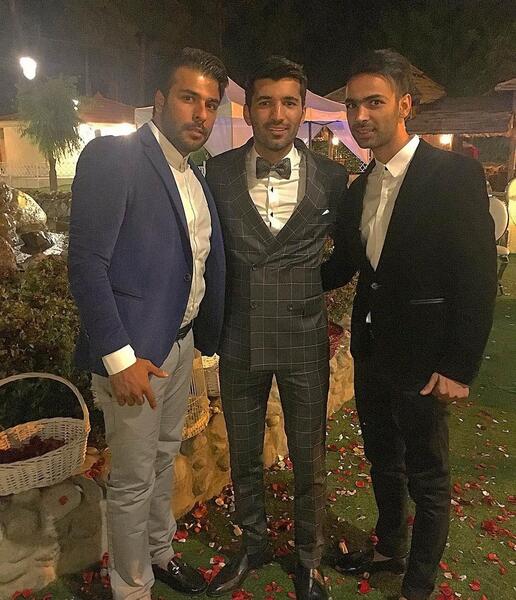 عکس عروسی بازیکنان پرسپولیس