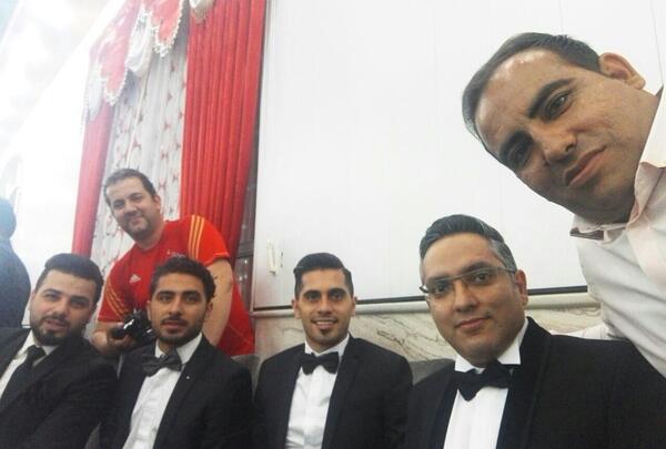 عکس عروسی بازیکنان پرسپولیس