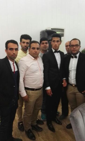 عکس عروسی بازیکنان پرسپولیس