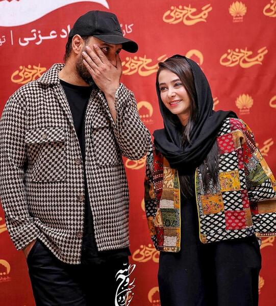 عکس نوشته جواد و الناز