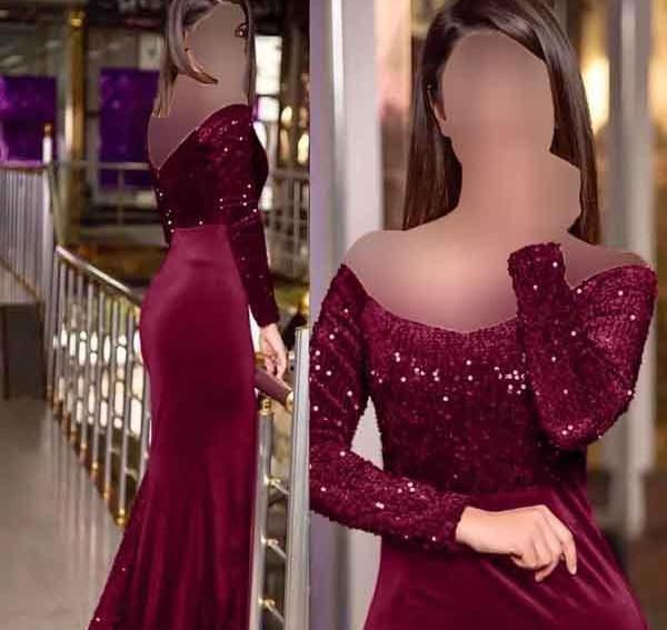 عکس لباس مجلسی زنانه ساده و شیک