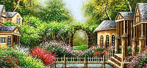 عکس منظره جنگلی