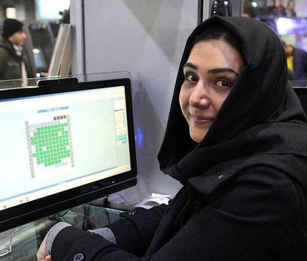 عکس جوانی باران کوثری