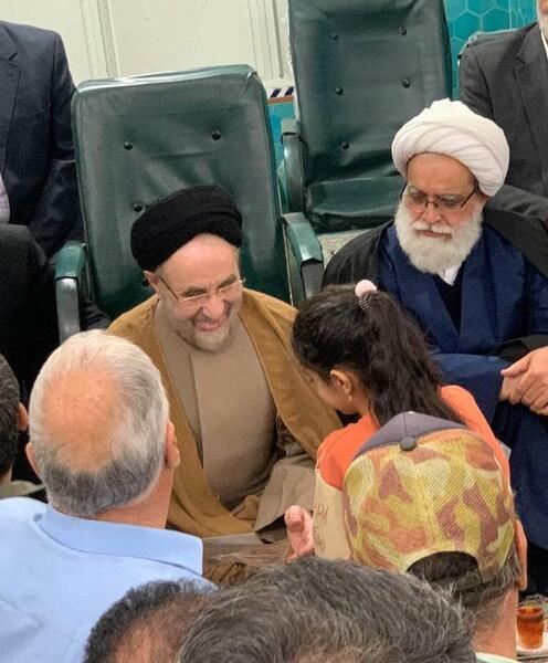 عکس جدید خاتمی