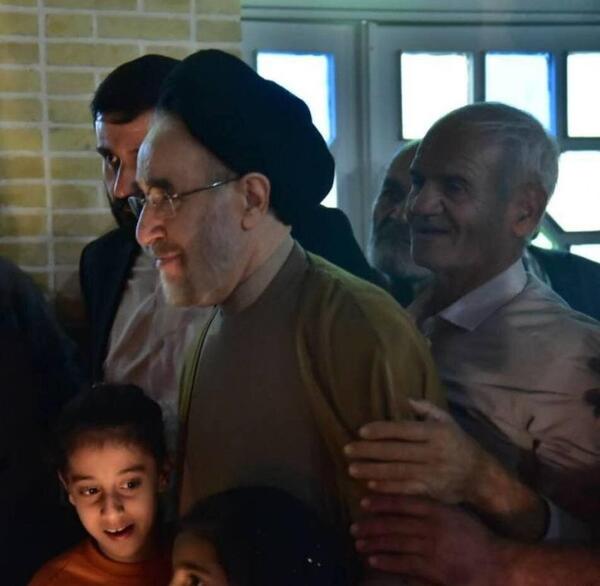عکس جدید خاتمی