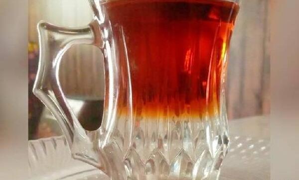 عکس چای دو رنگ
