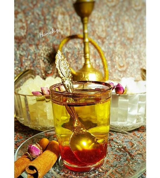 عکس چای دو رنگ