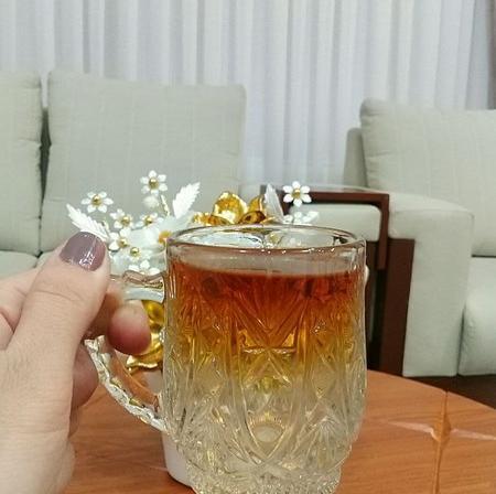 عکس چای دو رنگ