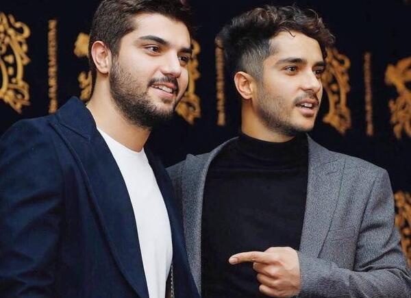 عکس داریوش فرهنگ با همسرش
