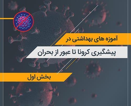 عکس نوشته بهداشتی کرونا
