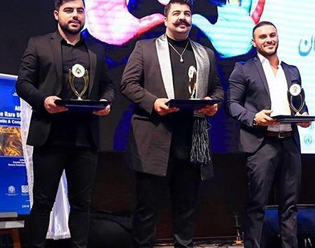 عکس حامد برادران و همسرش