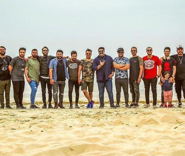 عکس حامد برادران و همسرش