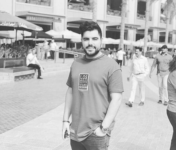 عکس حامد برادران و همسرش