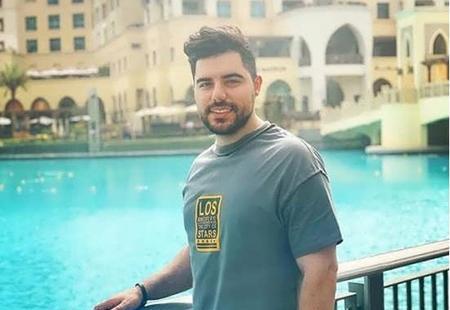 عکس حامد برادران و همسرش