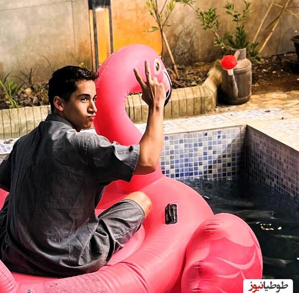 عکس برادر حبیب در لیسانسه ها