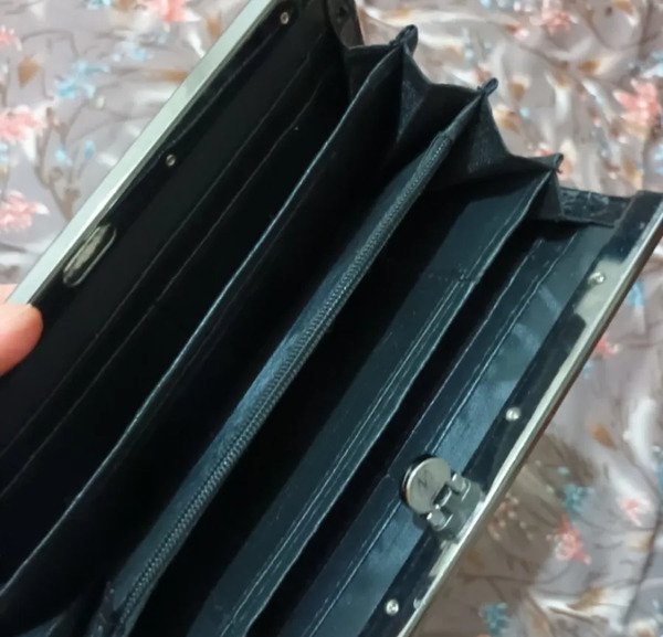 عکس کیف پول ورنی