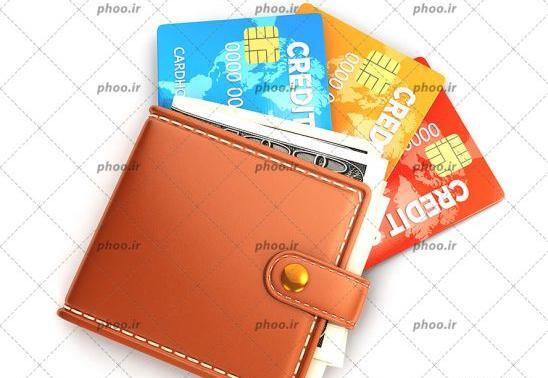 عکس کیف پول ورنی