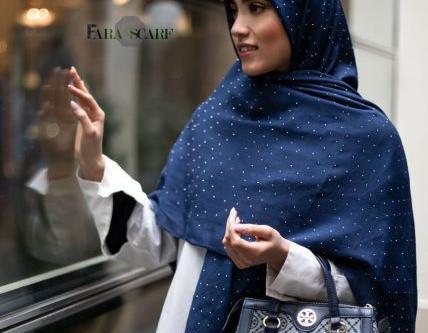 عکس شال نگین دار