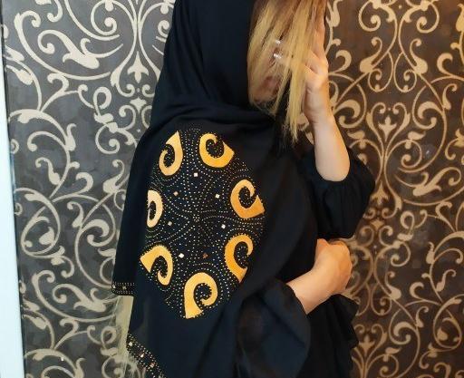عکس شال نگین دار